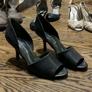 Franco Sarto black 1.5" heels